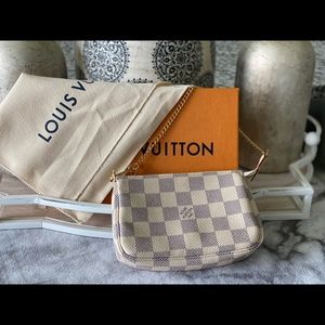 Sold 🔥Damier Azure - Mini pochette🔥